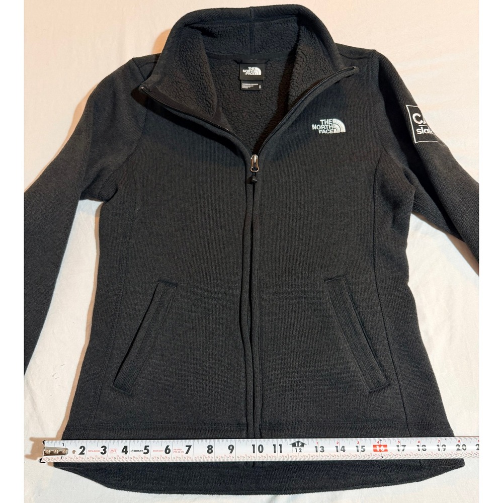The North Face‎ Womens Crescent Full Zip Sherpa Lined Fleece Jacket Size Medium - Picture 5 of 10